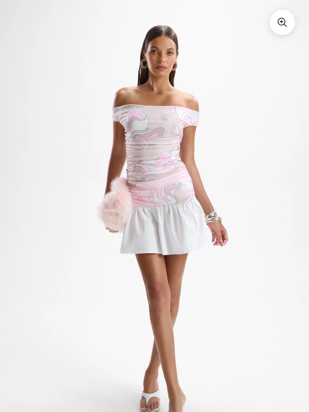 CIN CIN - SOPHIA MINI DRESS - DECO PINK.
